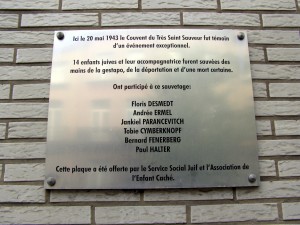 Plaque commémoratif, Avenue Clémenceau, 70