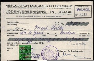 Récipissé d'inscription à l'AJB